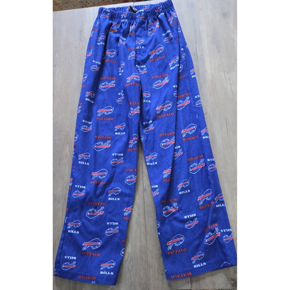 NFL Team Apparel Buffalo Bills New York Pj Pajama Pants Youth M (approx)
